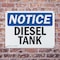 Signmission Diesel Tank OSHA Notice Sign, Plastic, 10in W x 7in L, 2PK OS-2PACK-NS-P-710-L-11019 - alternate 3